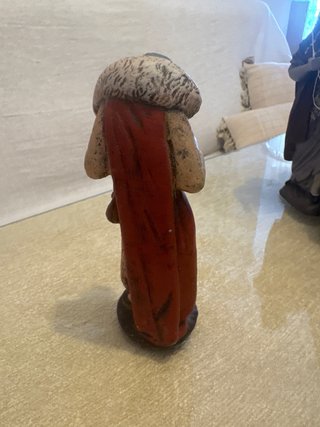 Figura Belén Barro Vintage Pastor Oveja