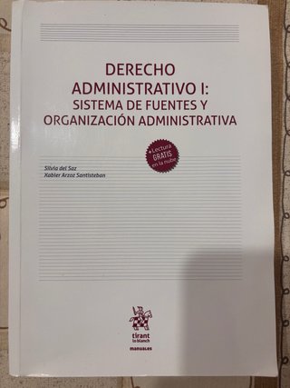 Derecho administrativo I