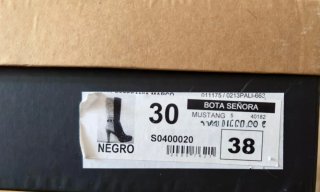 Botas de piel negras altas