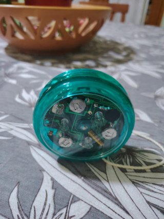 YoYo Star Gioco Trasparente Blu/Verde