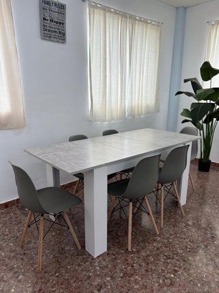 Juego Comedor Mesa Extensible