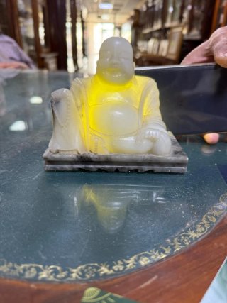 Buda de Jade 13 ancho por 11 alto