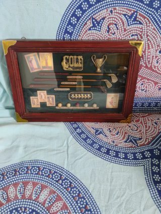 Cuadro de golf vintage