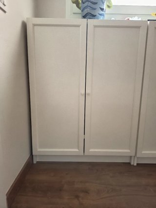 Estantería Billy con puertas Ikea Blanca