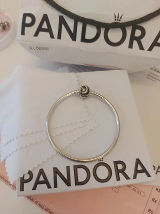 Bracciale Pandora Argento Misura 17