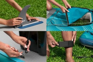 Tabla Paddle Surf Inflable con Ventana 335x91,5