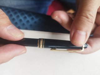 Bolígrafo  Negro Montblanc Meisterstuck