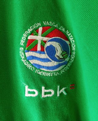Polo Selección Vasca Waterpolo Mosconi Verde