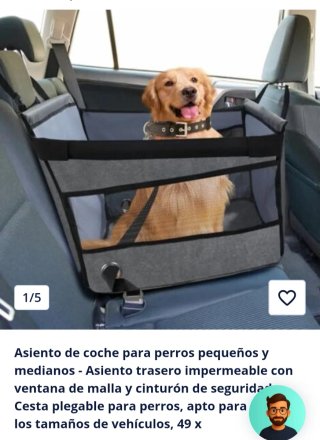 Transportín elevador para mascotas