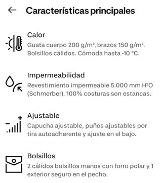 Cazadora Chaqueta abrigo de montaña Quechua NH500