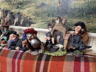 Lote 7 figuras brujas