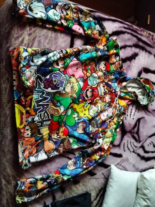 Sudadera Estampada Personajes Videojuegos