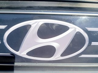 Pegatina Vinilo Logo Hyundai