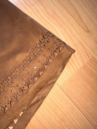 Pantalón corto Mango marrón