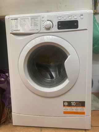 Lavadora Indesit 8kg Carga Frontal