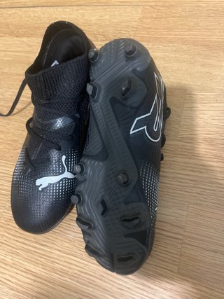 Botas de fútbol Puma niño negras T32