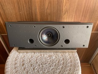 Altavoz KEF 80 C Negro/Plata