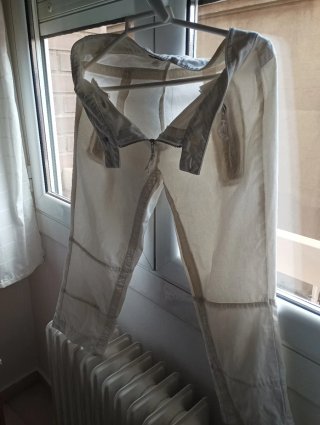 Pantalón blanco tres cuartos Onli