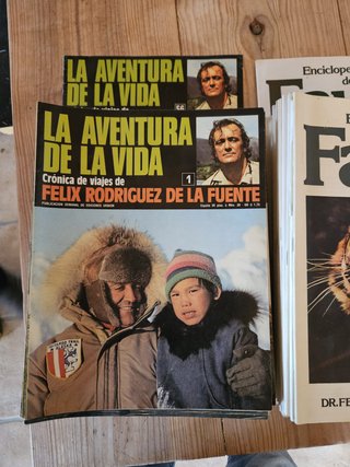 Colección de revistas "La aventura de la vida"
