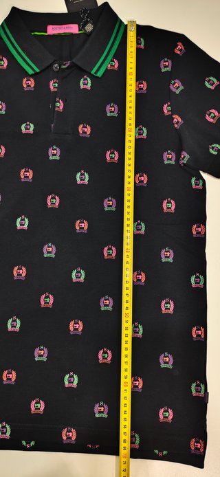 Polo Scotch & Soda Negro Talla S. Nuevo