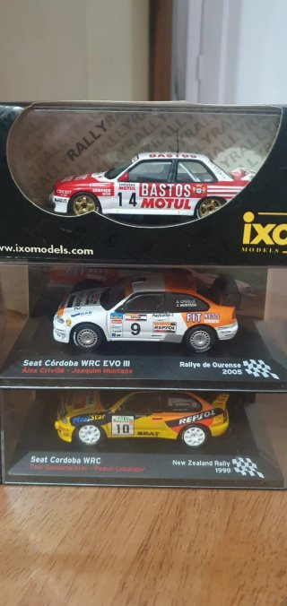 Maquetas 1/43 Seat Cordoba WRC Rally