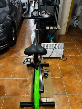 Bicicleta Spinning Bodytone DS06 Negra/Verde