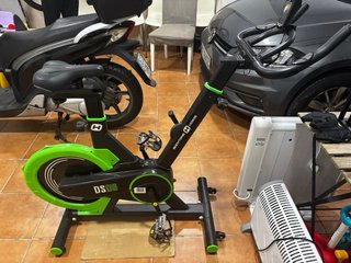 Bicicleta Spinning Bodytone DS06 Negra/Verde