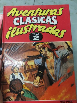 5 Comics Aventuras Clásicas Ilustradas