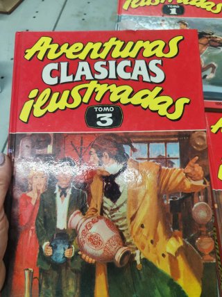 5 Comics Aventuras Clásicas Ilustradas