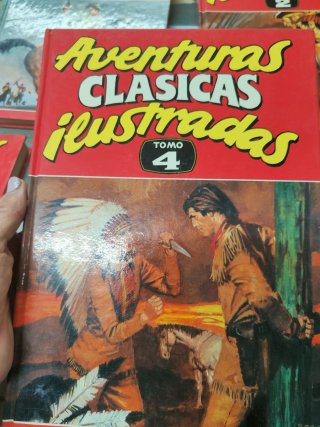 5 Comics Aventuras Clásicas Ilustradas