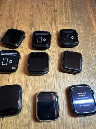 Lote 12 Apple Watch Series 7,6,5 y 3