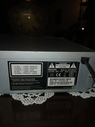 Philips DVP 3100V Reproductor DVD/VCR
