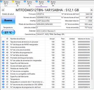 SSD Micron 1100 512GB 2.5 SATA