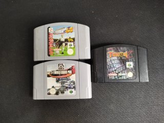 Juegos Nintendo 64: Turok 2, F1, Superstar Soccer