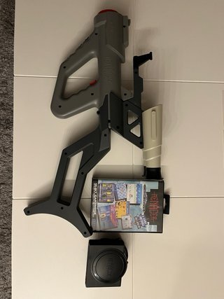 Pack Menacer Pistola y Juego completo Mega Drive