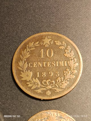 Lote monedas antiguas Italia