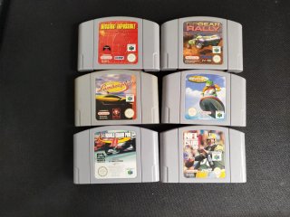 Lote 6 Juegos Nintendo 64: Mission Impossible, Top