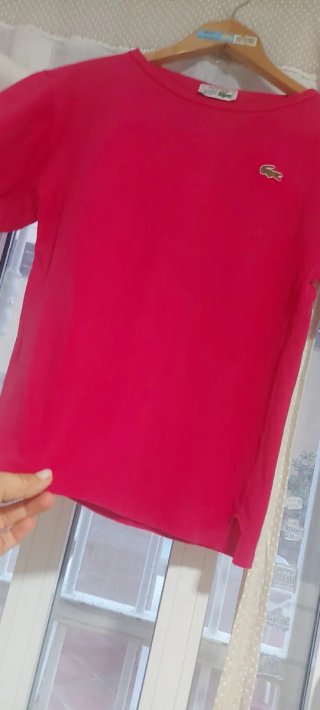 Camiseta Lacoste Rosa