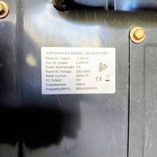 Generador Diésel Varan 92623.   230v/400v  5000w