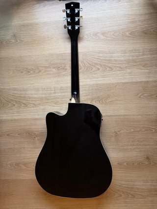 Guitarra Acústica Harley Benton D-120CE BK