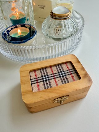 Gemelos y pasador Burberrys vintage caja