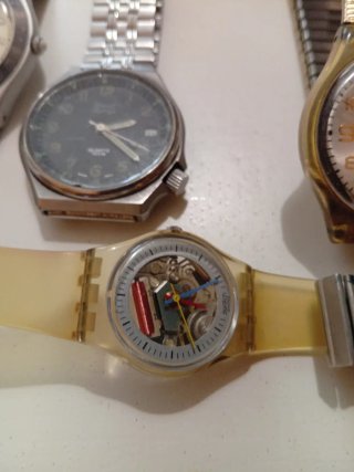 Lotto 5 orologi vintage Swatch