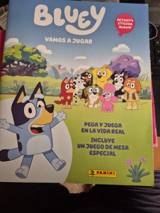 Tablet Fnac 30 10 Plus 3G y albun Bluey con cromos