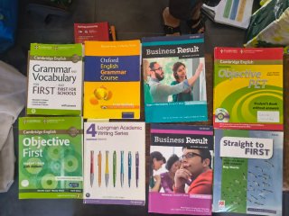 Maxi lote libros inglés B2 C1 C2