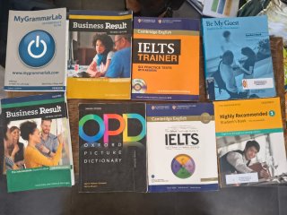 Maxi lote libros inglés B2 C1 C2