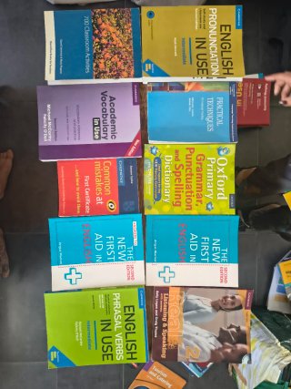 Maxi lote libros inglés B2 C1 C2