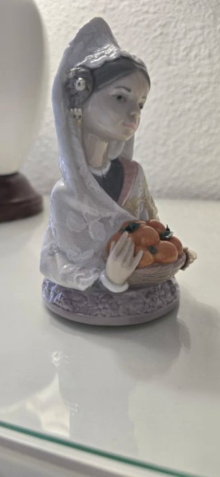 Busto Lladró No Me Olvides