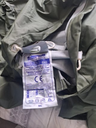 Traje de pesca/caza impermeable
