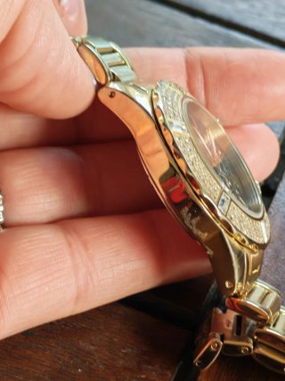 Orologio ANYMA donna oro nero da sistemare
