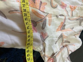Traje Flamenca Beige Flores bordadas
